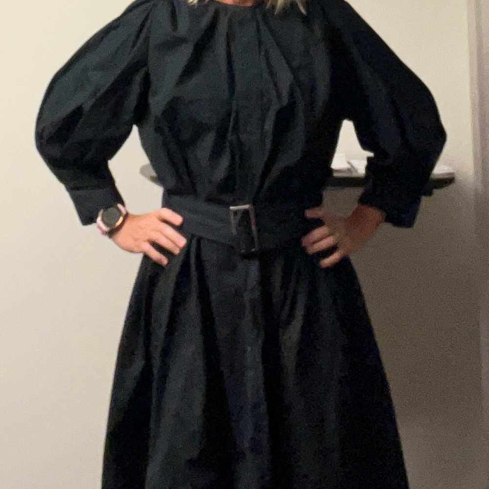 Little black dress- puffer style from Banana Republic size Large